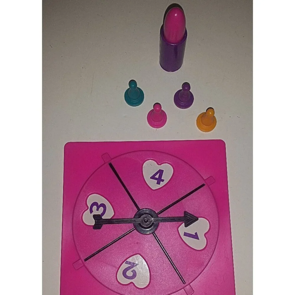 Sealed With A Kiss Board Game Replacement Pieces Vintage 1995 Rose Art Frames